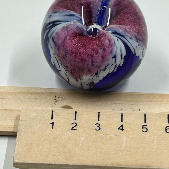 PAPERWEIGHT GLASS EYE STUDIO GES VINTAGE ART GLASS GES 94 - Picture 6 of 6